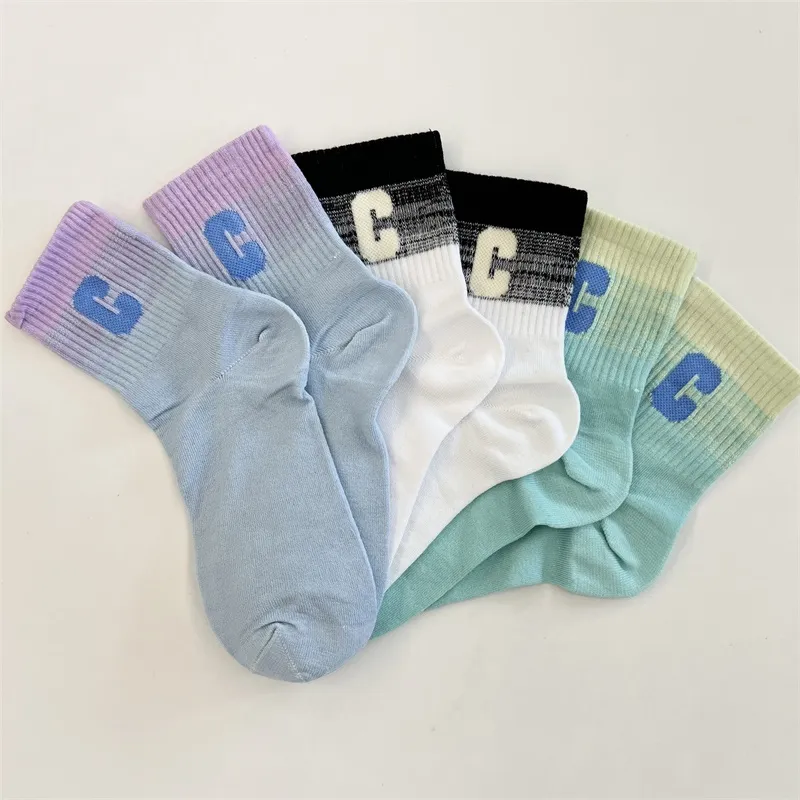 Fashion personality mid-tube socks