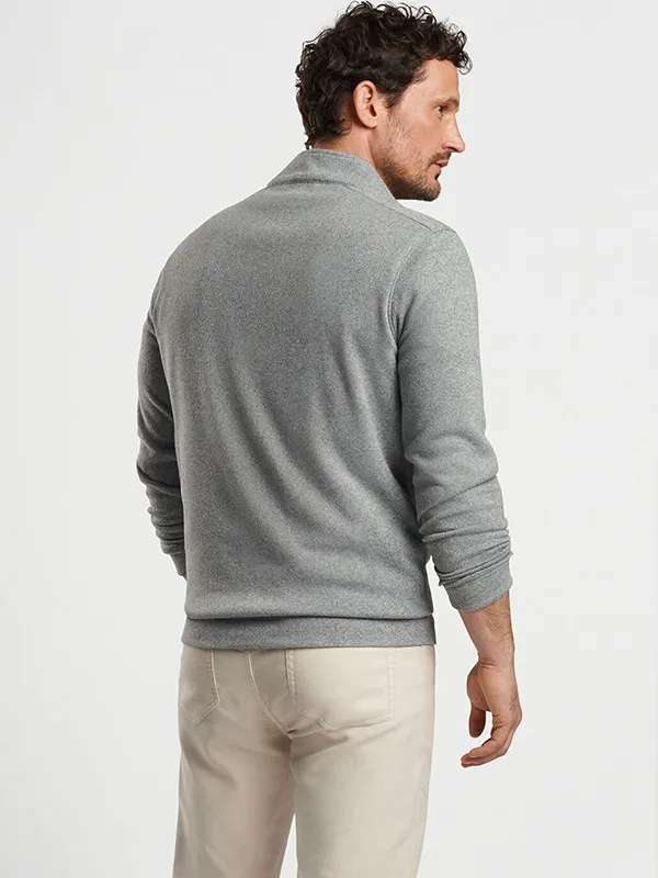 FNJIA Solid Color 1/4 Zip Men's Jumper Half zipper Knitwear Sweater For Men