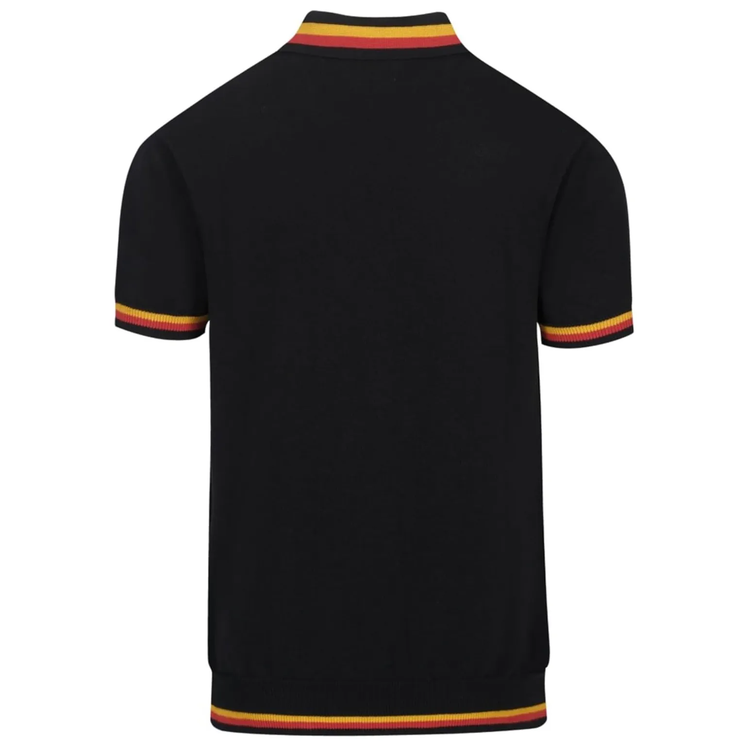 Customized Logo Solid Pattern Knitted Polo