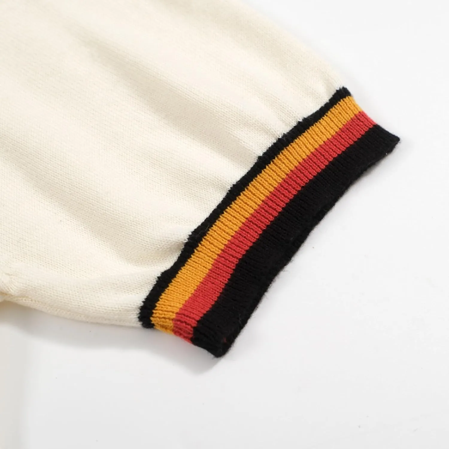 Casual Golf Sportswear Men's Knit Polo