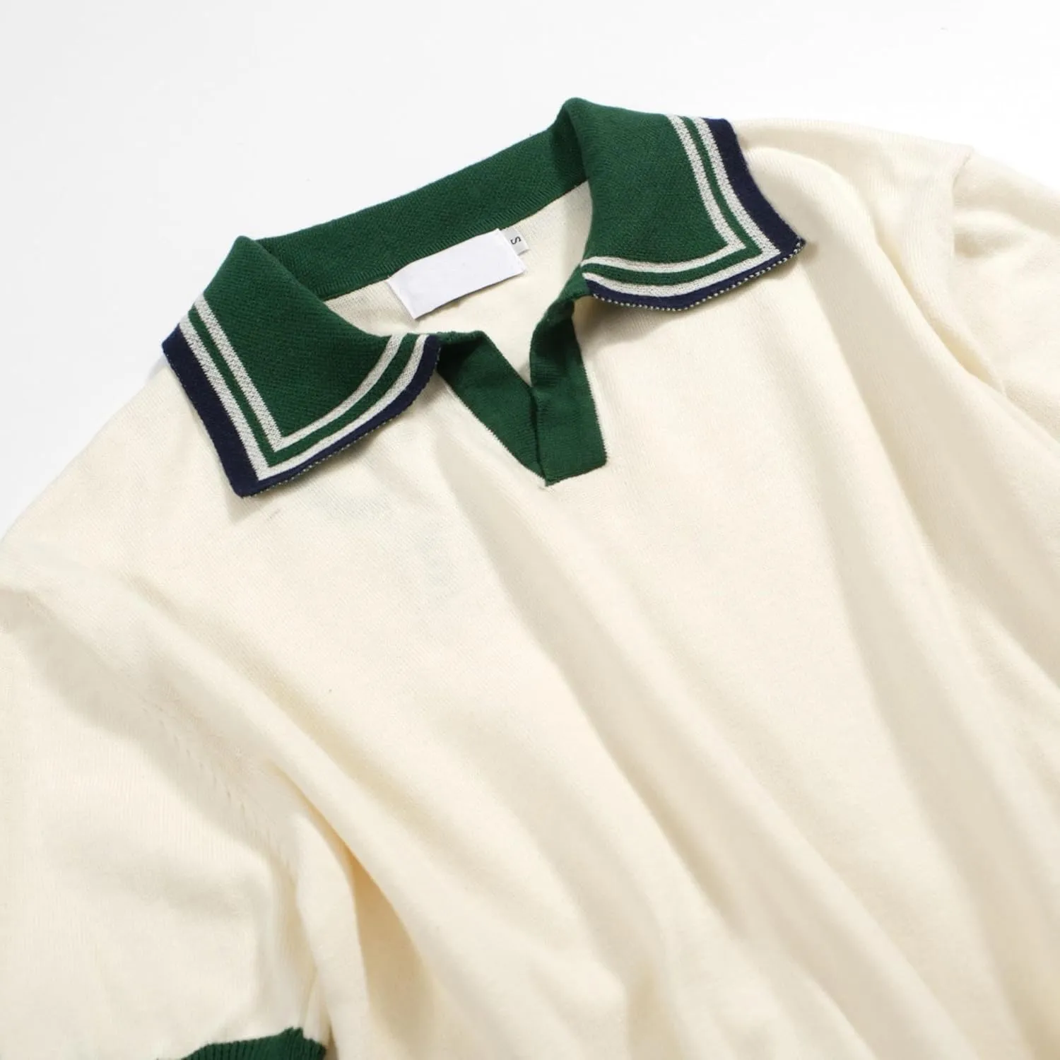 Custom Men's Combination Color Polo Shirt
