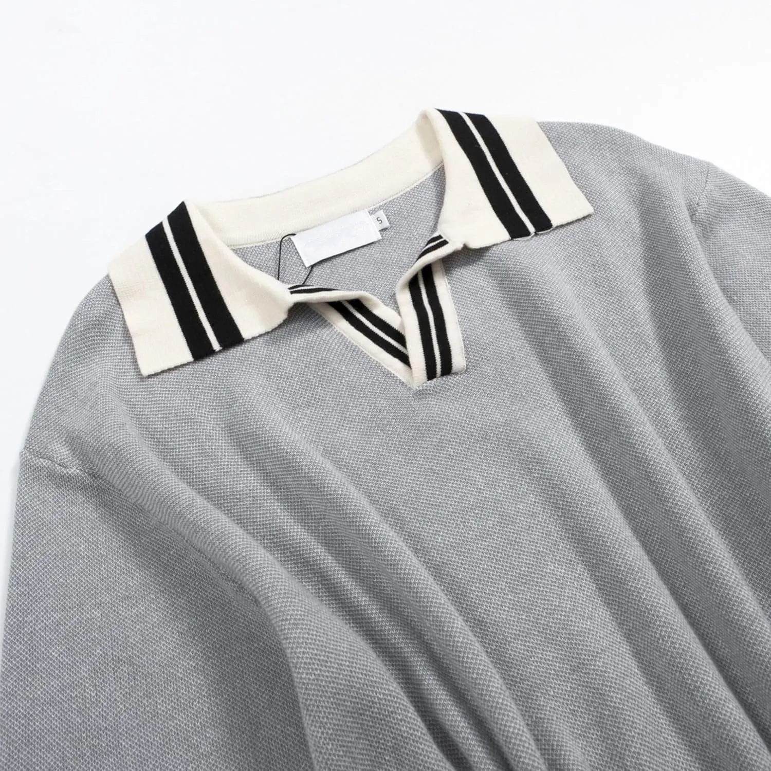 FNJIA Custom High Quality Splicing Color Polo Shirt