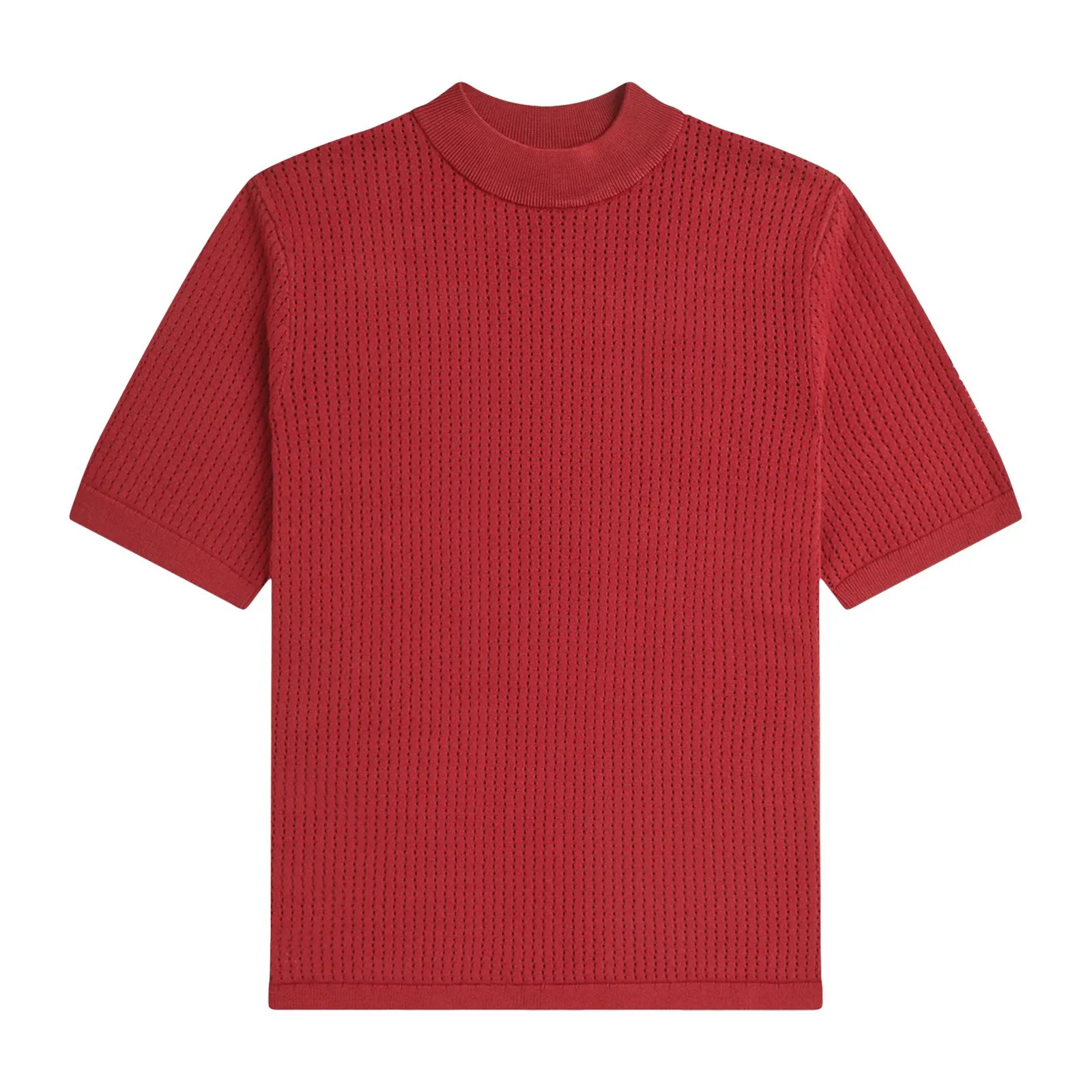 Custom Knitted Women's T-shirt Simple Sweater