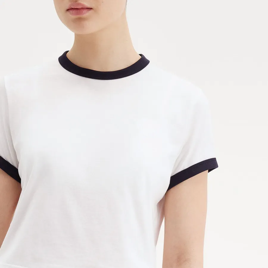 Custom Splice Simple Knitted Women's T-shirt