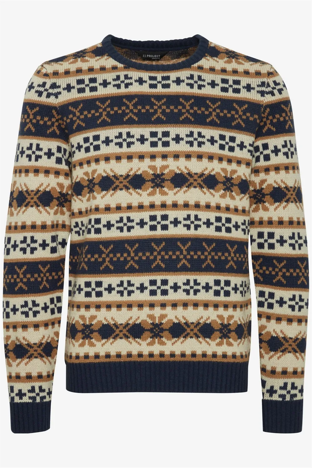 Custom Jacquard Men's Knitted Ugly Christmas Sweater