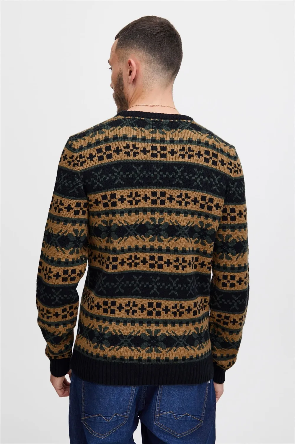 Custom Men's Christmas Sweater Manufacturer Casual Xmas Jumper