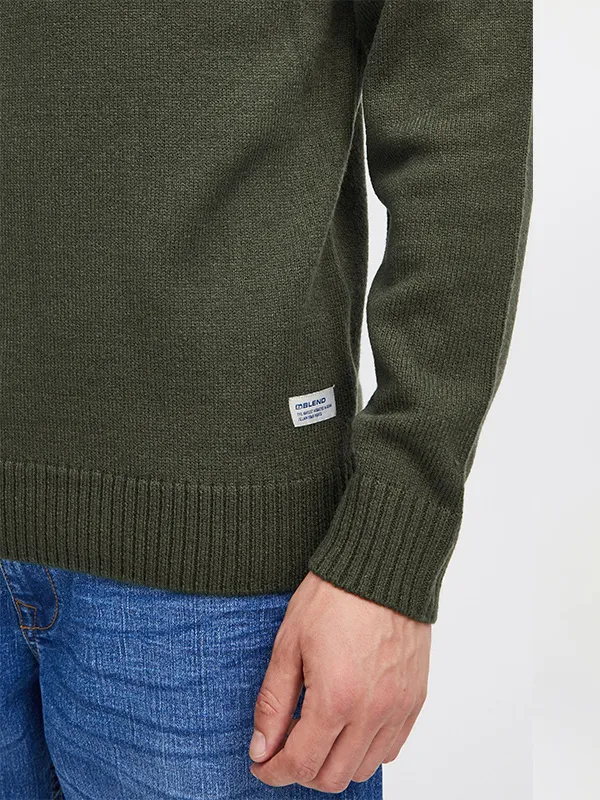 Custom Men's New Design 1/4 Zipper Christmas Sweater