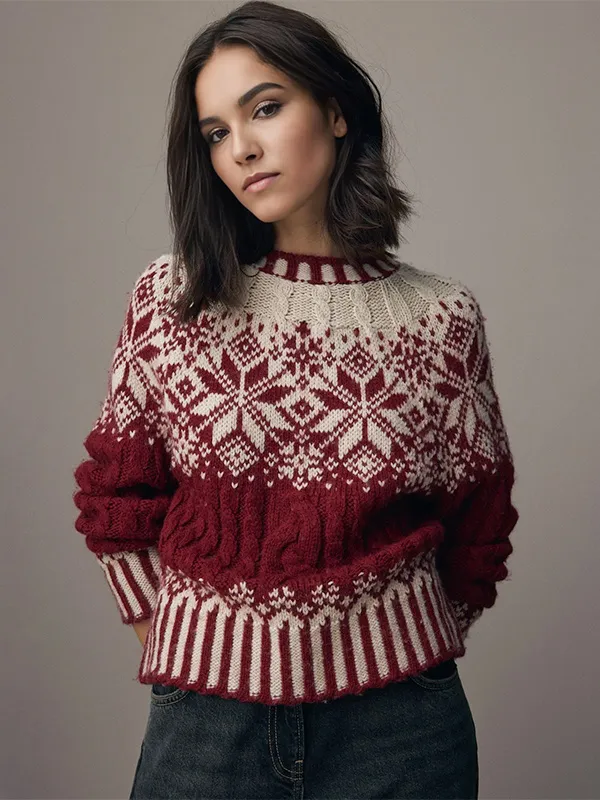 Custom FNJIA Women's 7GG Christmas Sweater