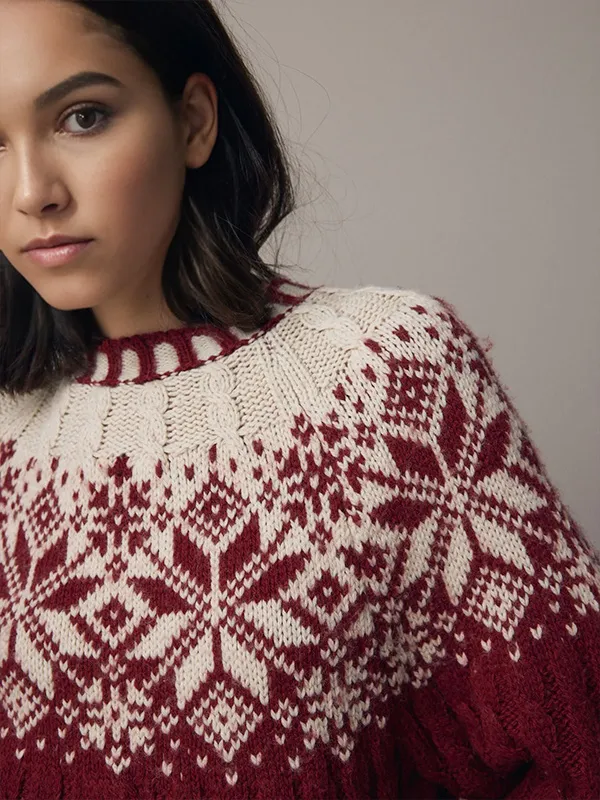 Custom FNJIA Women's 7GG Christmas Sweater