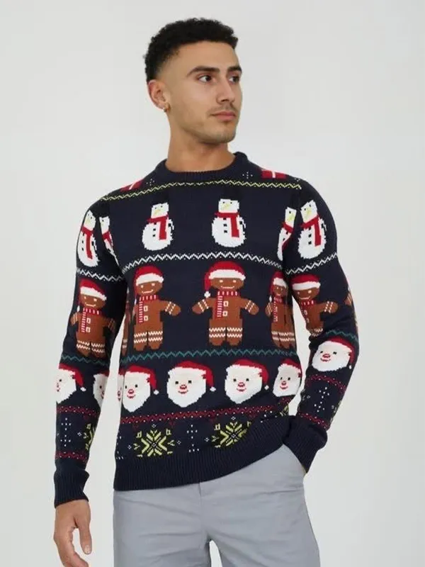 Custom Gingerbread Man Christmas Sweater
