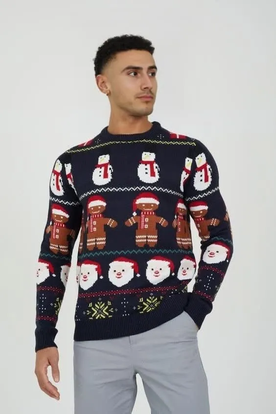Custom Gingerbread Man Christmas Sweater
