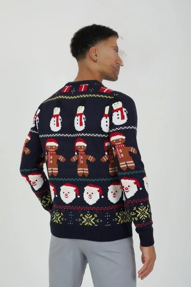 Custom Gingerbread Man Christmas Sweater