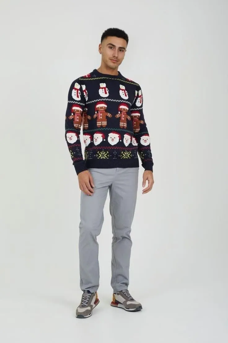 Custom Gingerbread Man Christmas Sweater