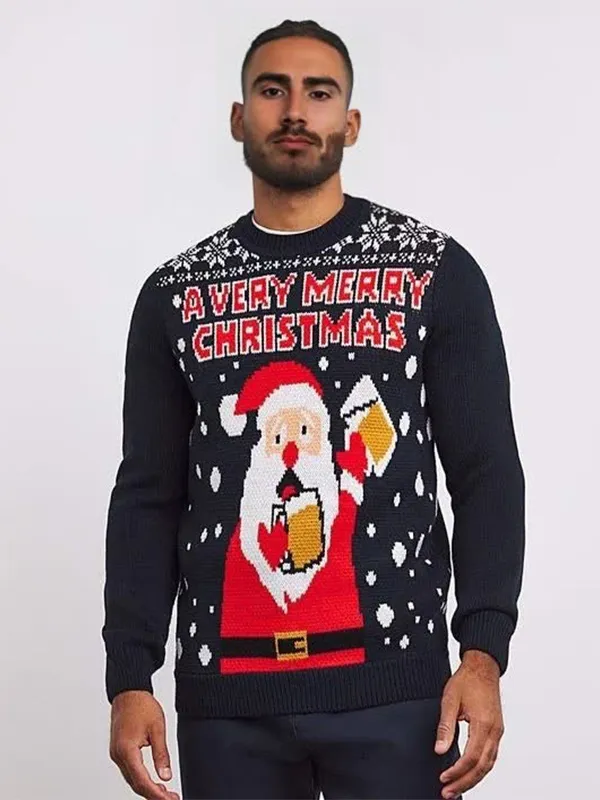 Custom Kriss Kringle Ugly Christmas Jumper