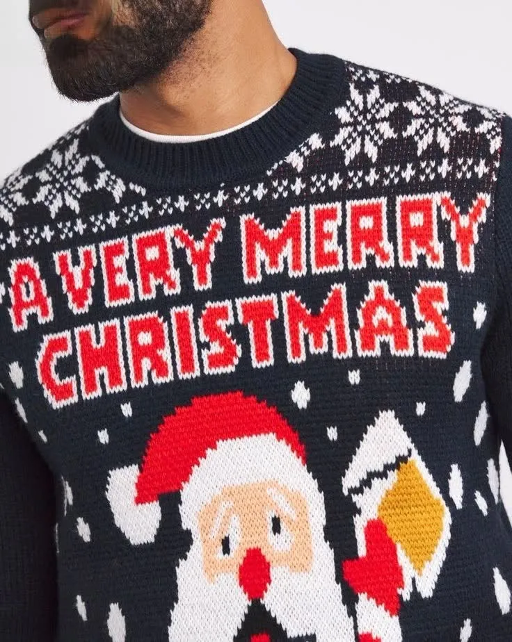Custom Kriss Kringle Ugly Christmas Jumper