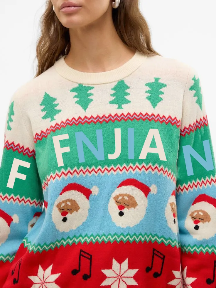 FNJIA Manufacturer Custom Christmas Sweater Low MOQ for your Brand