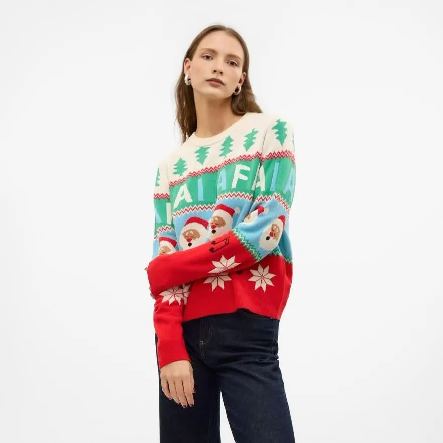 FNJIA Manufacturer Custom Christmas Sweater Low MOQ for your Brand