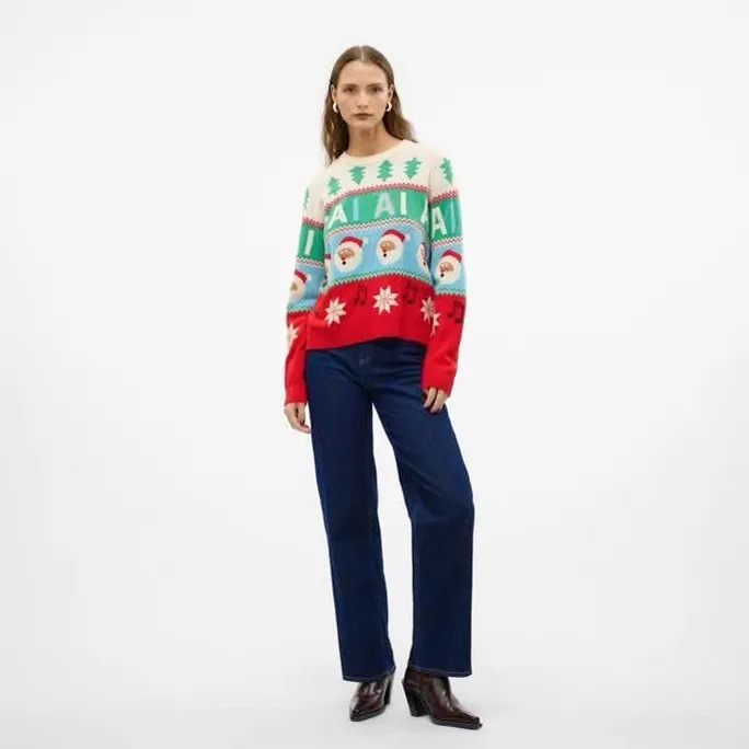 FNJIA Manufacturer Custom Christmas Sweater Low MOQ for your Brand