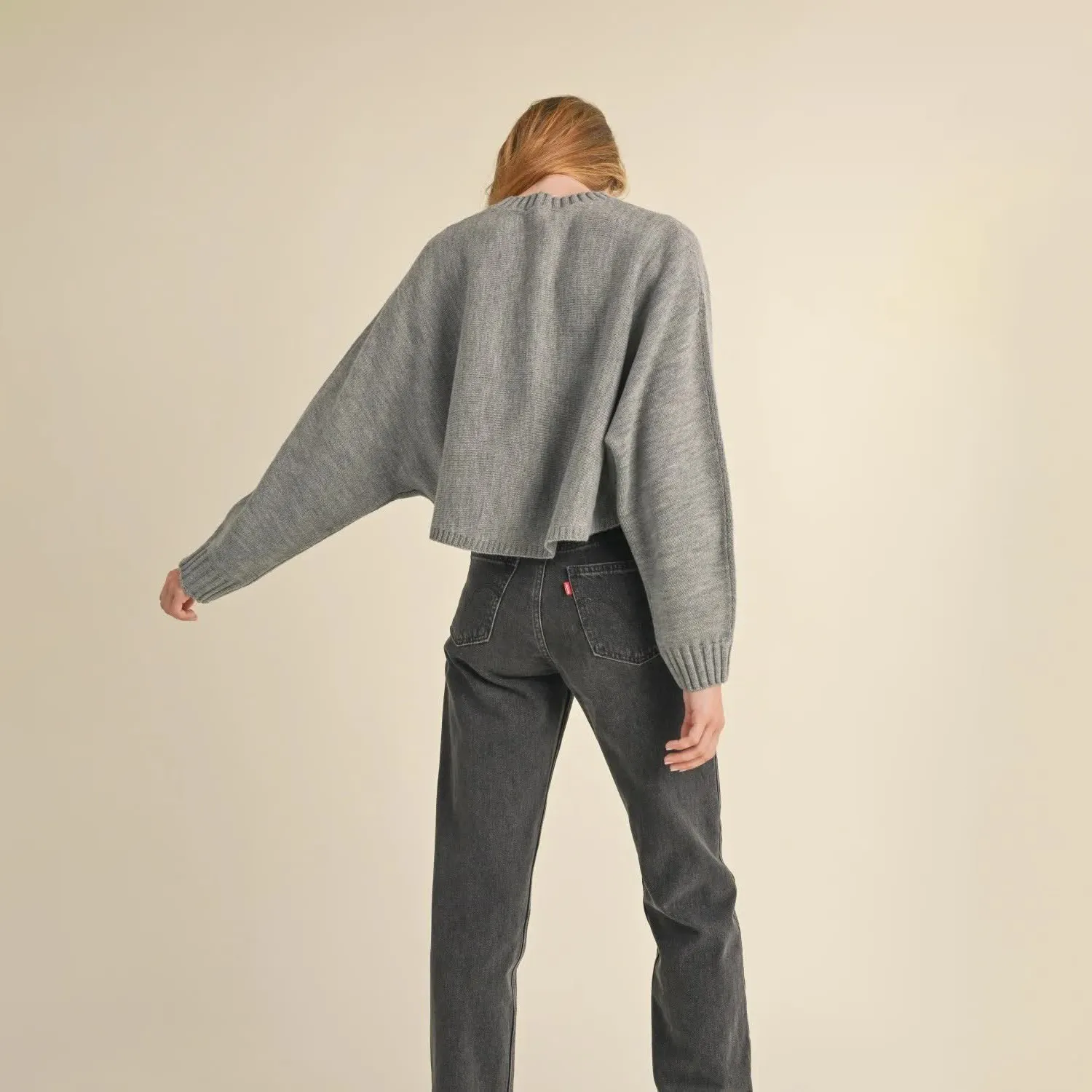 Custom Casual Solid Color Women's Fashion Sweater