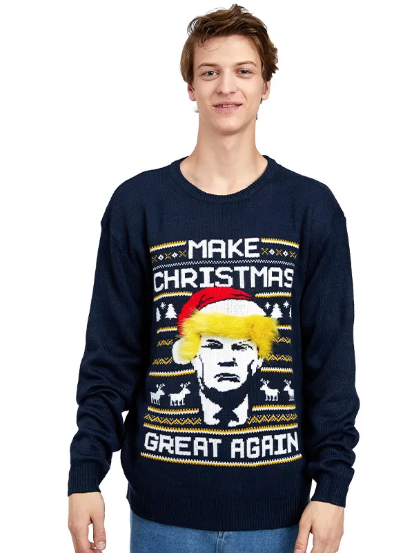 Customized Leader's Ugly Christmas Sweater