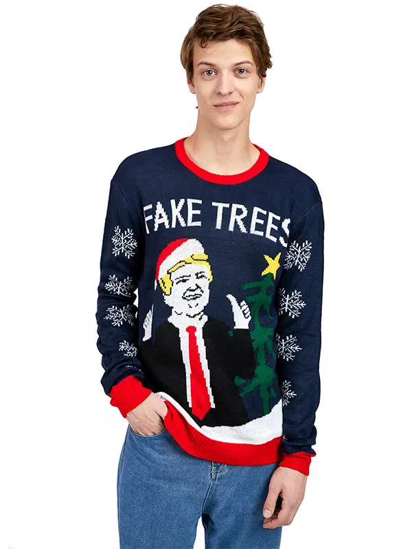 Custom Funny Ugly Christmas Jumper for Men