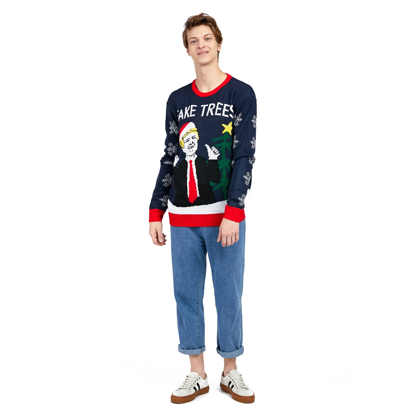 Custom Funny Ugly Christmas Jumper for Men